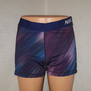 Nike Dynamic Purple Blue Athletic Shorts